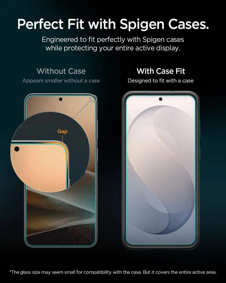 Spigen EZ Fit Pro HD Glas Screen Protector - 9H - 2 Stuks - afbeelding 5 van 6