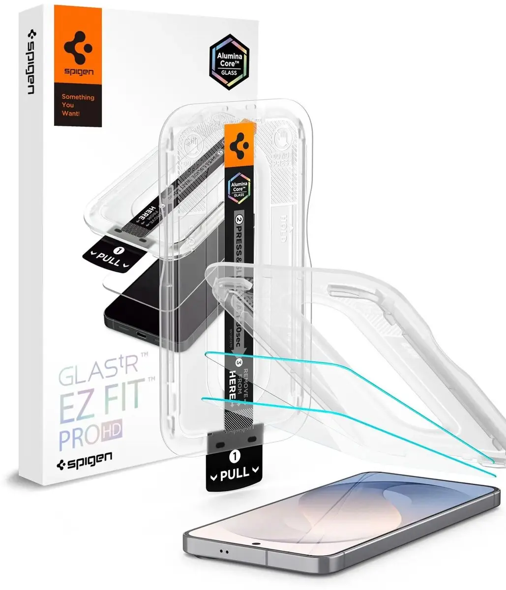 Spigen EZ Fit Pro HD Glas Screen Protector