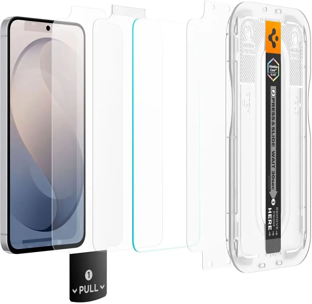 Spigen EZ Fit Pro HD Glas Screen Protector - 9H - 2 Stuks - afbeelding 2 van 6