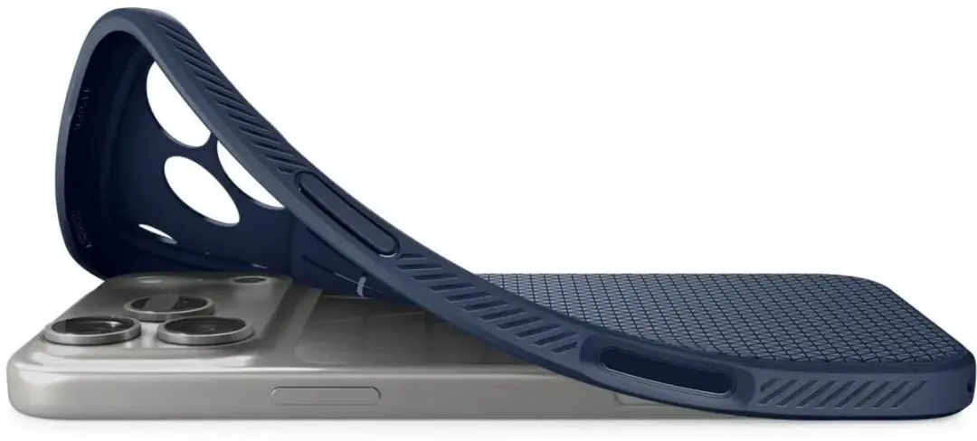 Spigen Liquid Air Hoesje ACS12150 - Blauw - afbeelding 5 van 6