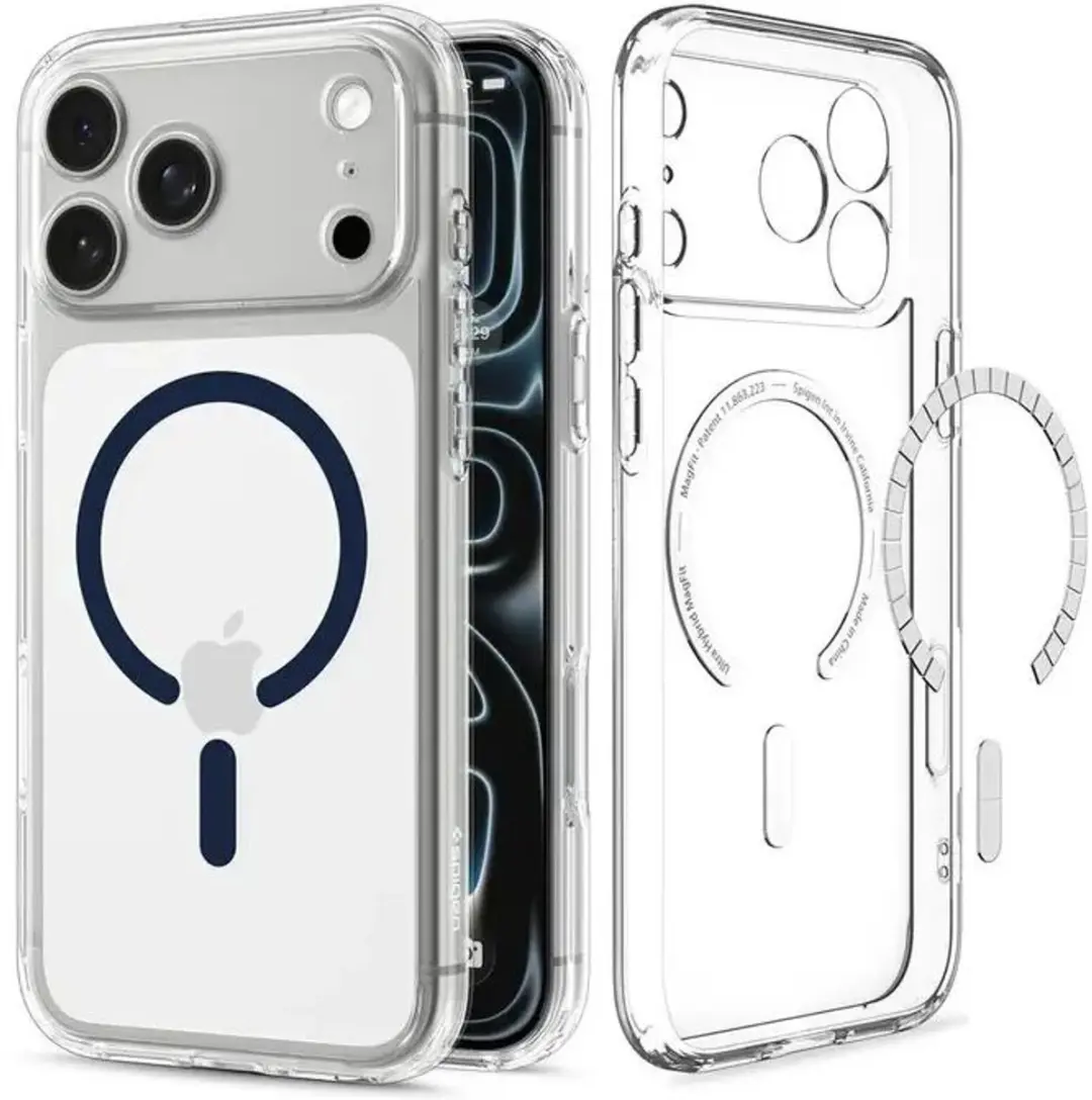 Spigen Ultra Hybrid MagFit ACS12158 Hoesje - iPhone 17/18 Pro - Blauw - afbeelding 2 van 3
