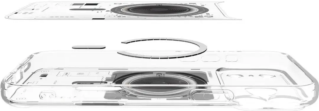 Spigen Ultra Hybrid MagFit ACS12166 Hoesje - iPhone 17/18 Pro - Transparant - afbeelding 6 van 6