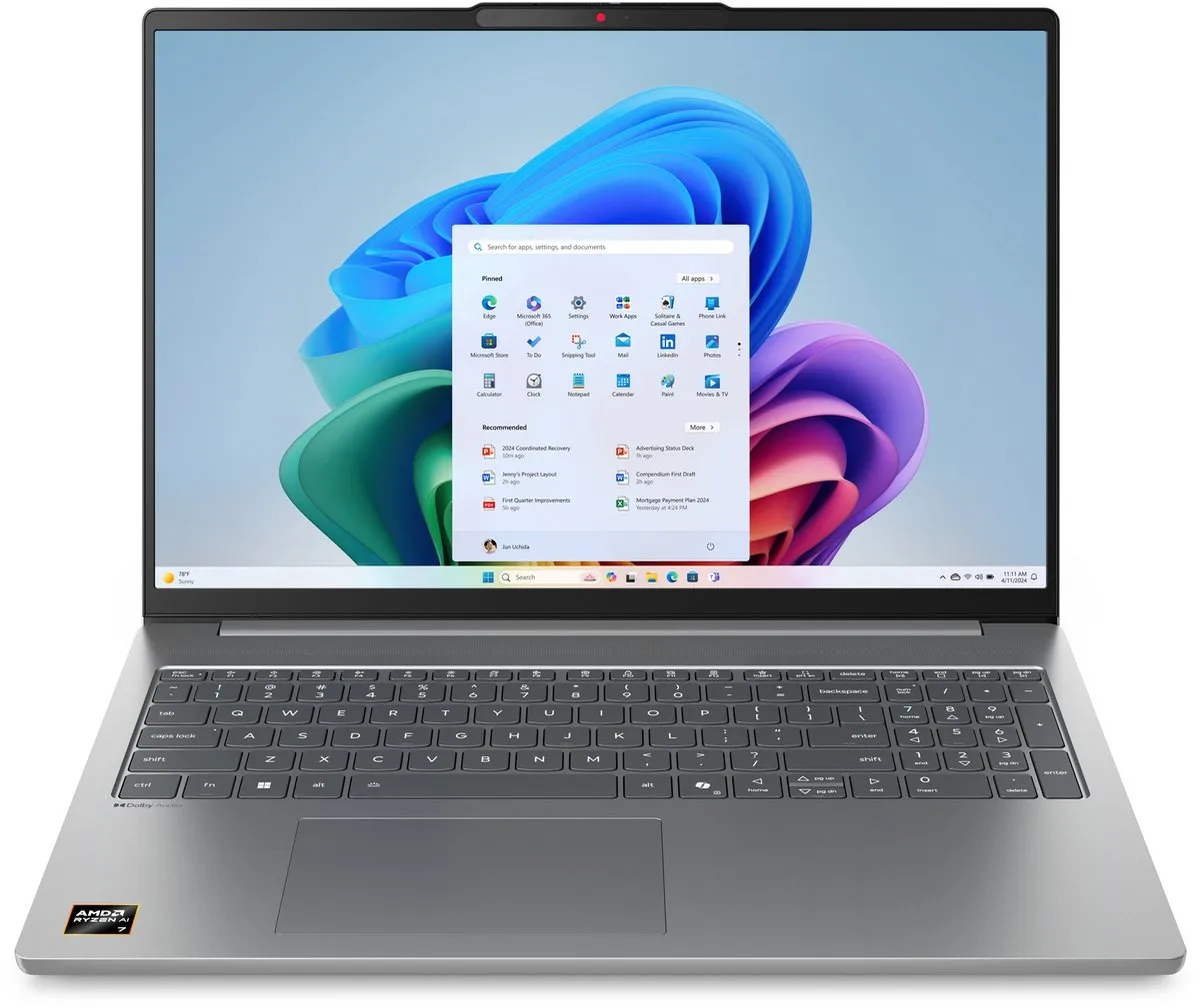 Lenovo IdeaPad Slim 5 16AKP10 Copilot+ PC 83HY008KMH - QWERTY