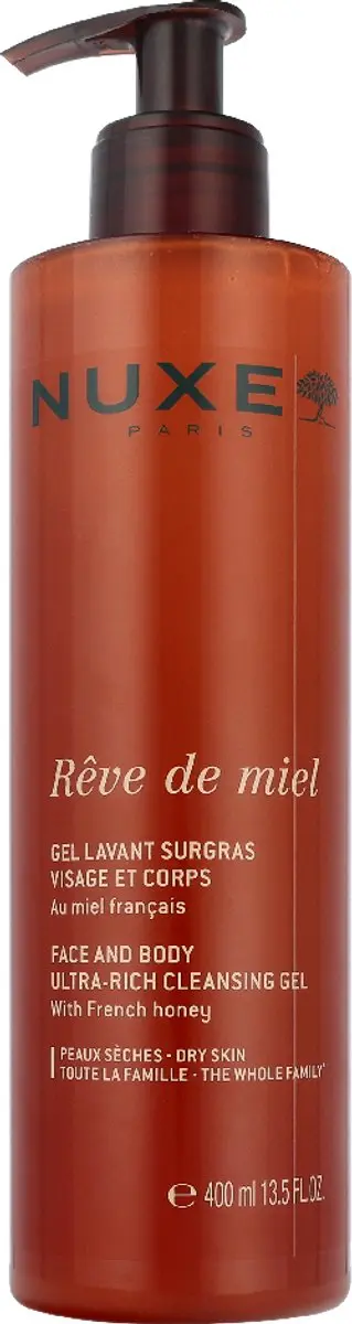 Nuxe Reve De Miel Face And Body Ultra-Rich Cleansing Gel 400 ml
