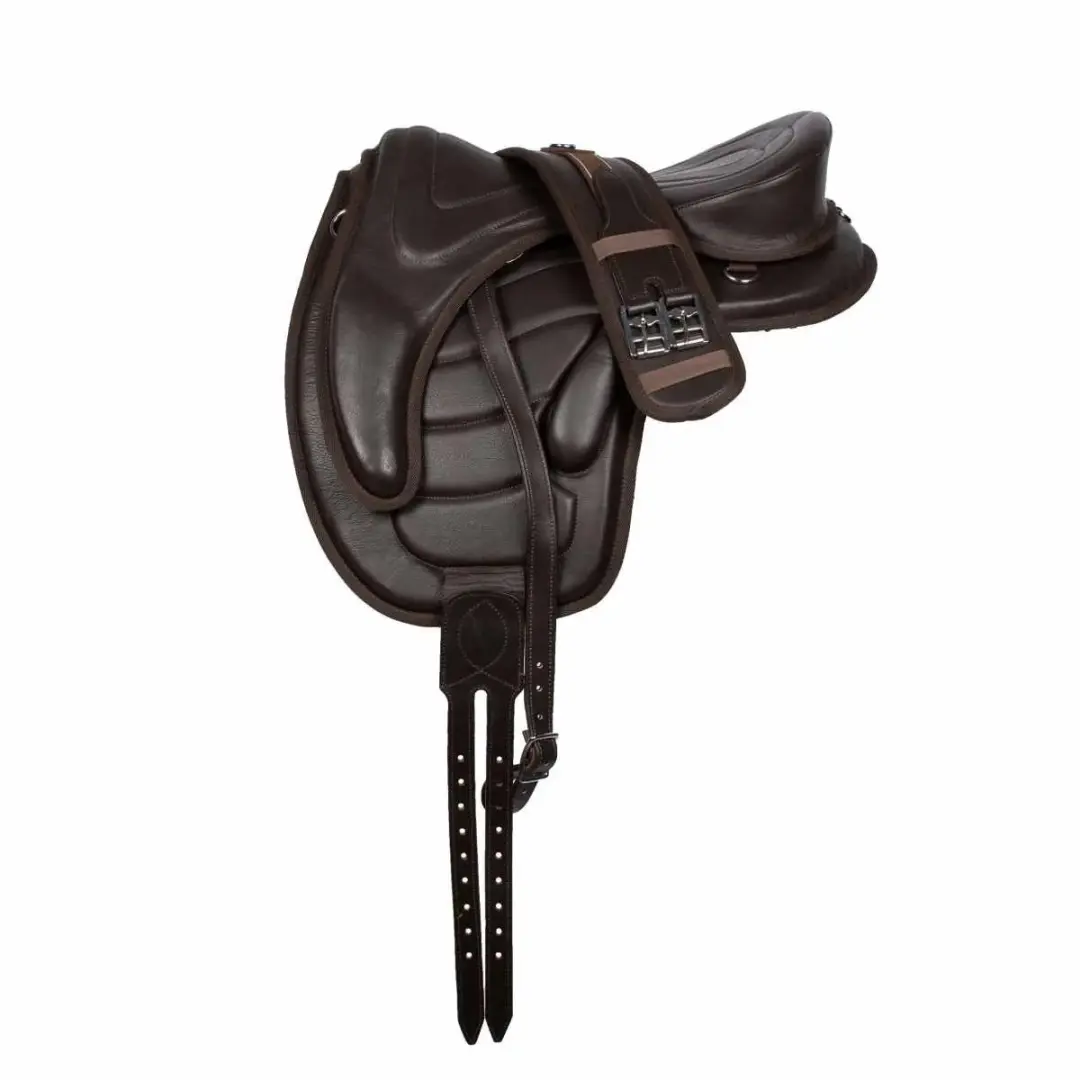 Pagony Boomloos Zadel Leer 17 Inch - Bruin - afbeelding 2 van 3