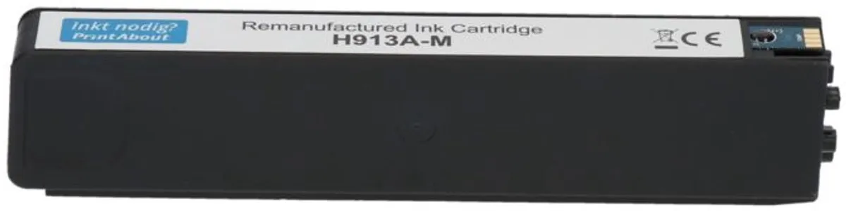 PrintAbout HP 913A Magenta Inktcartridge F6T78AE - 50ml