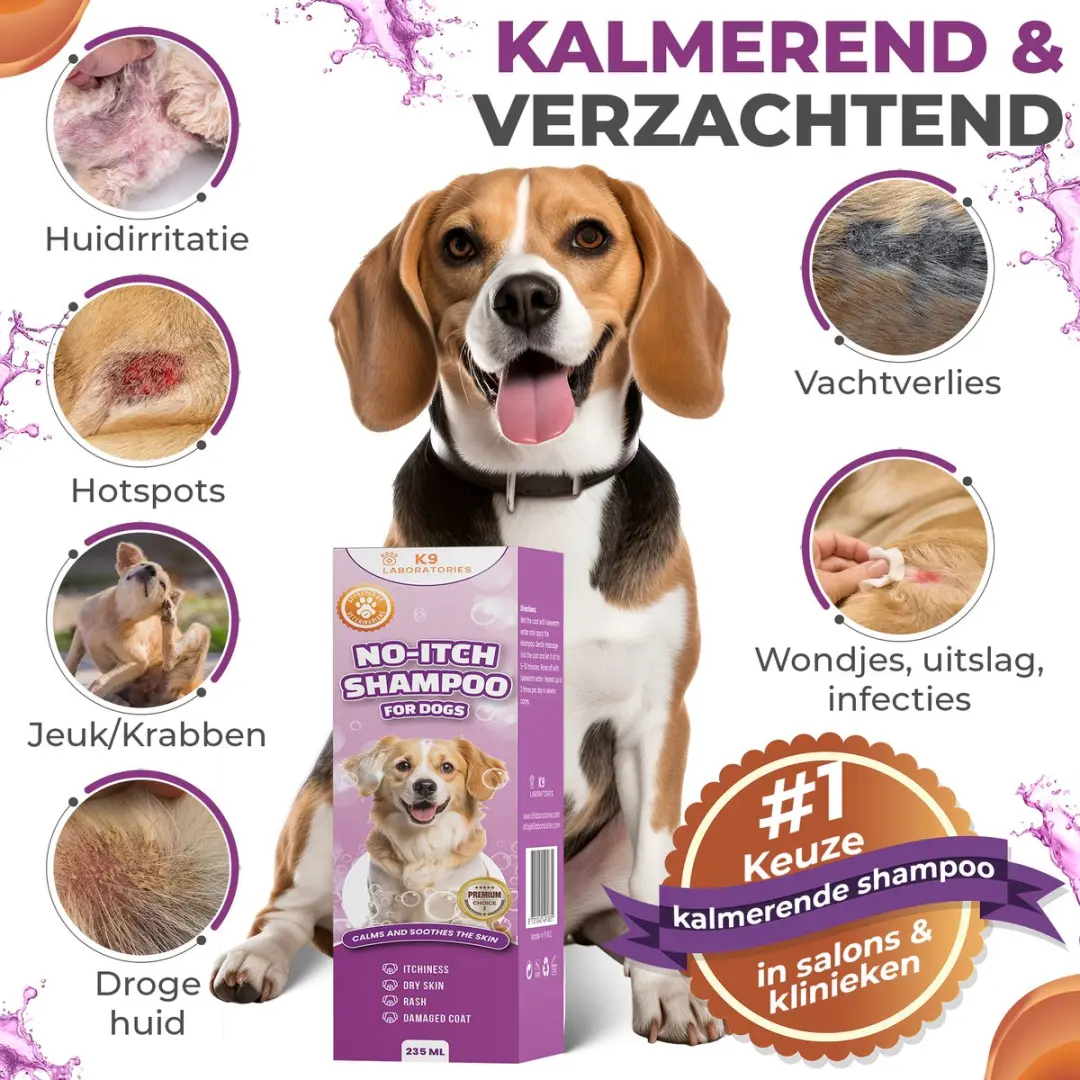 K9 Laboratories Anti Jeuk Shampoo Honden 237ml - Lavendel/Jojoba