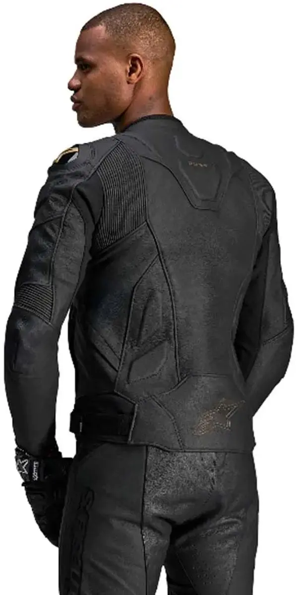 Alpinestars Dusk Motorjas - Zwart/Goud - Maat 52 - afbeelding 3 van 6