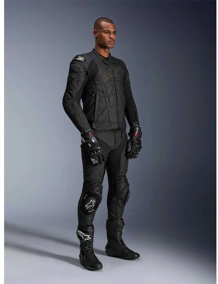 Alpinestars Dusk Motorjas - Zwart/Goud - Maat 52 - afbeelding 4 van 6