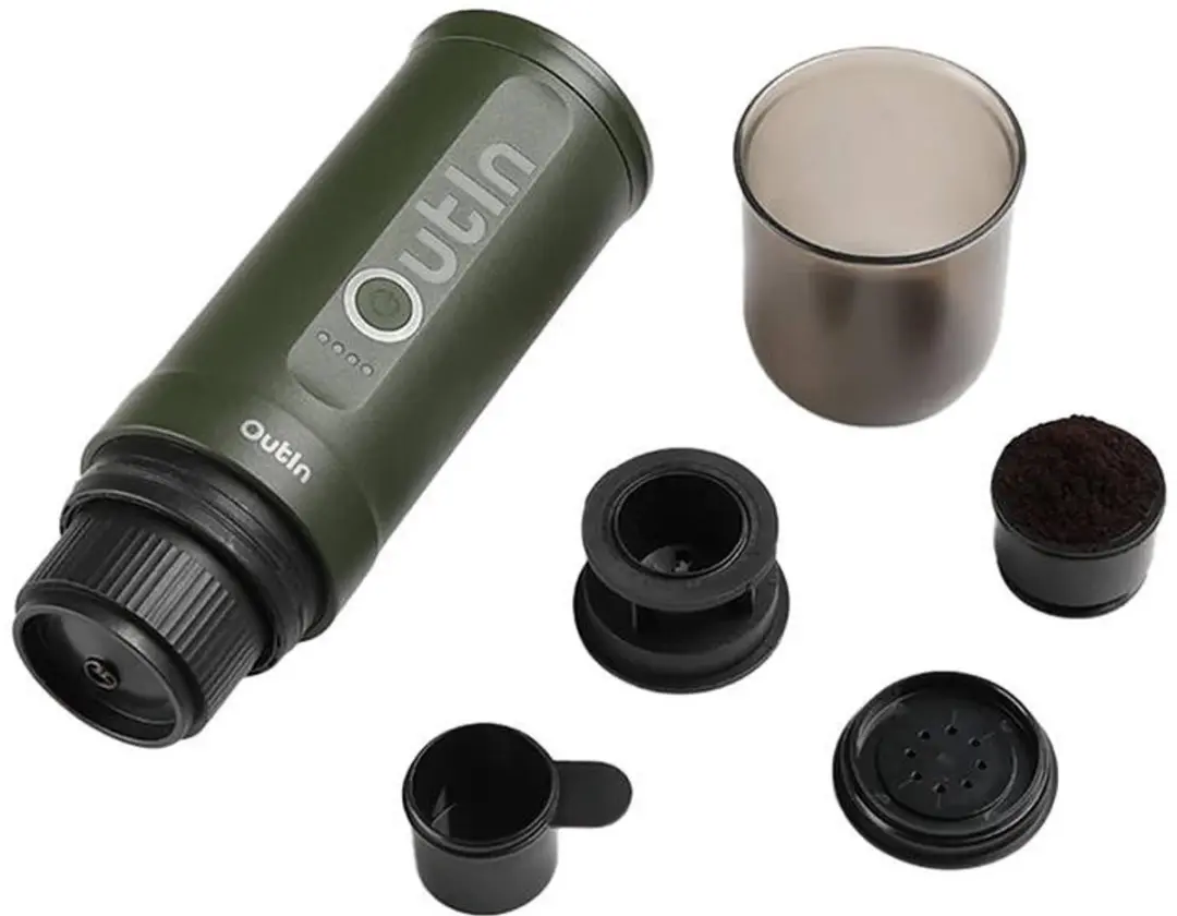 Outin 7500mAh Draagbare Koffiezetset - 1 Kopje - Groen - afbeelding 5 van 6