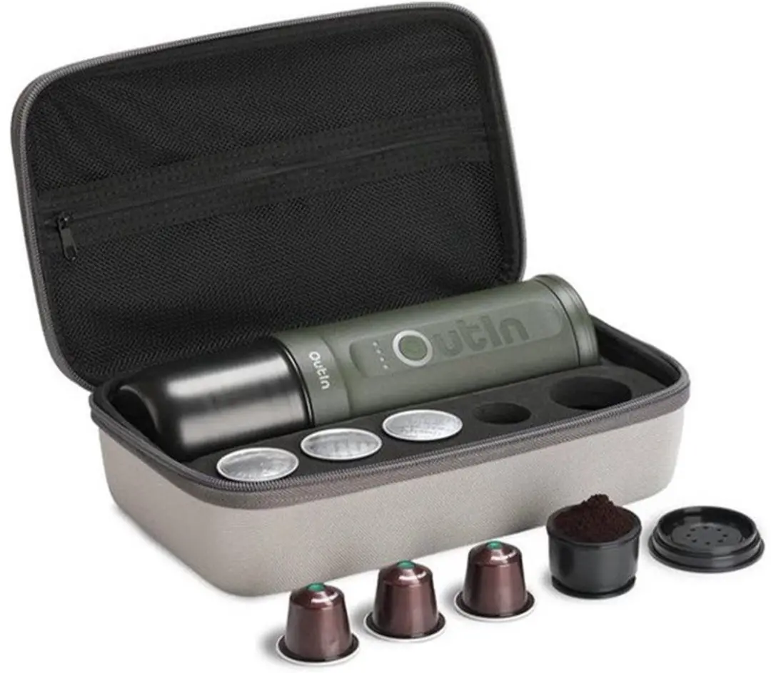 Outin 7500mAh Draagbare Koffiezetset - 1 Kopje - Groen - afbeelding 3 van 6