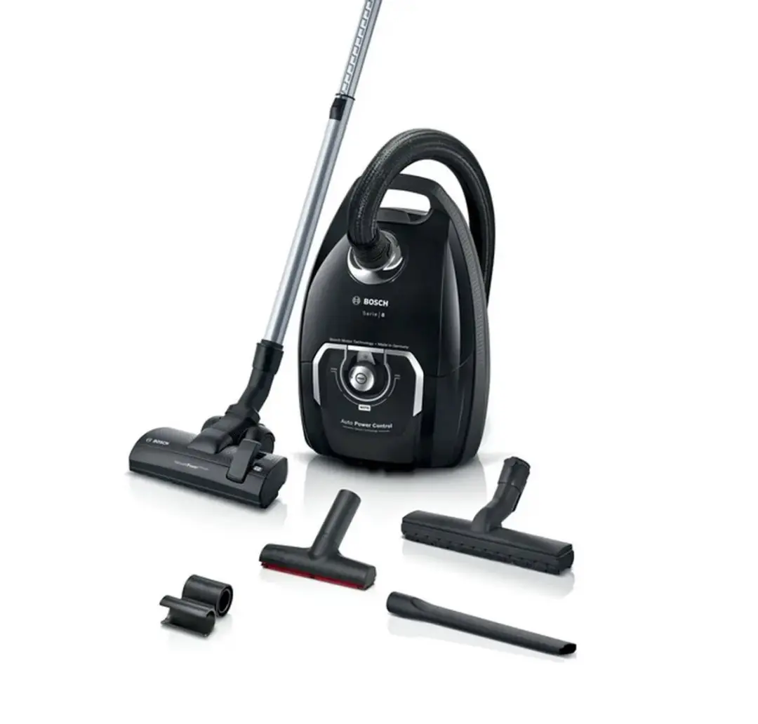 Bosch Serie 8 BGL8BA4D5 Trommelstofzuiger - 800W - 5L - Zwart - afbeelding 4 van 6