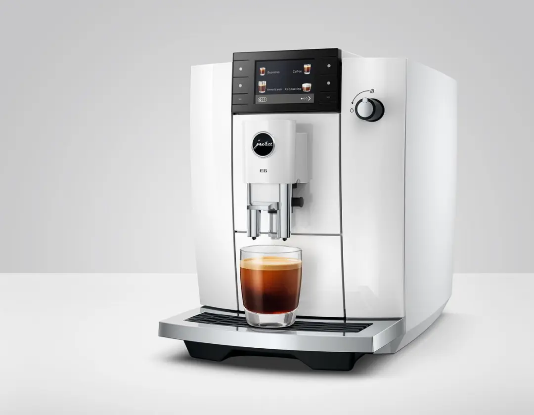 Jura E6 Piano White Volautomatische Koffiemachine - 17 Programma's - afbeelding 6 van 6