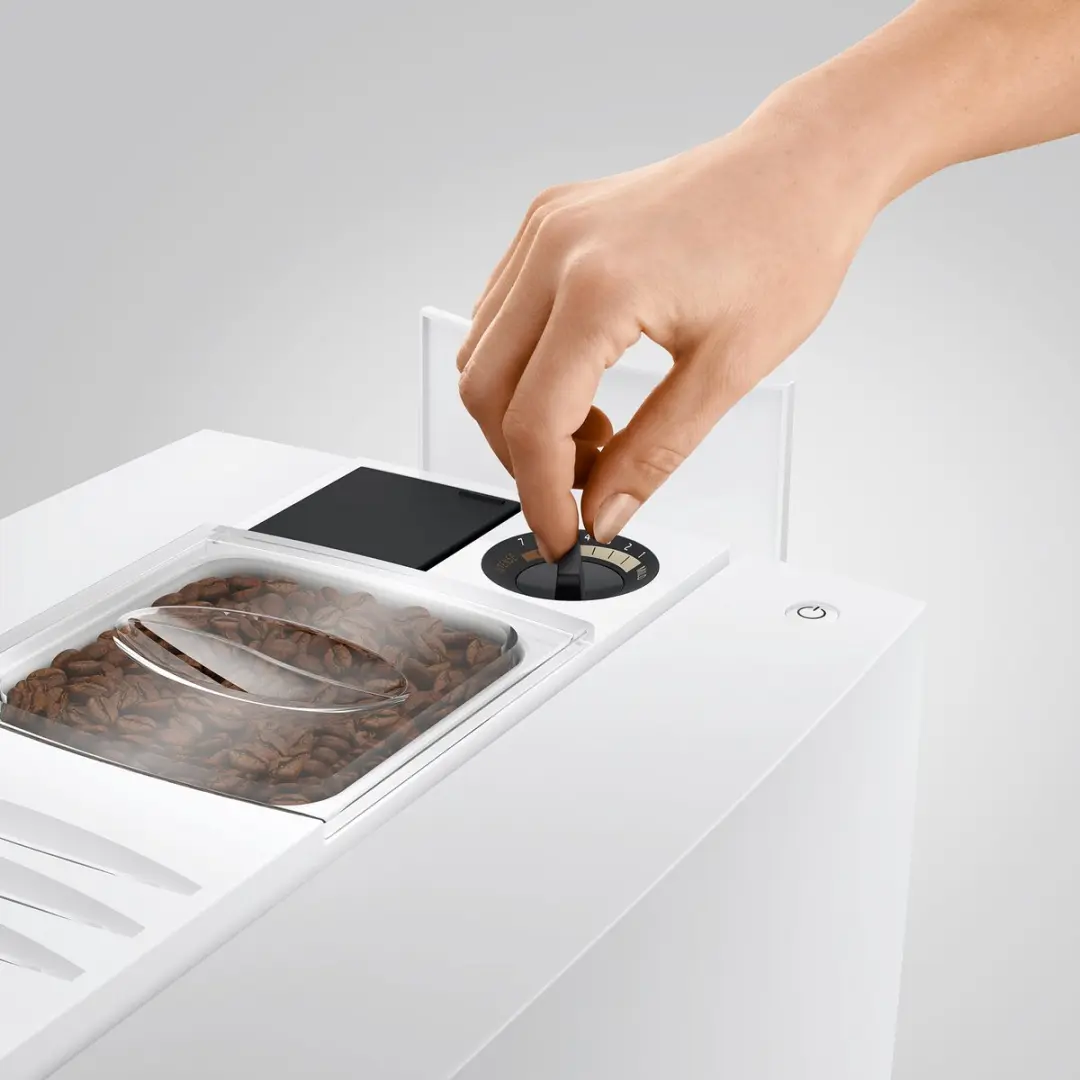 Jura E6 Piano White Volautomatische Koffiemachine - 17 Programma's - afbeelding 4 van 6