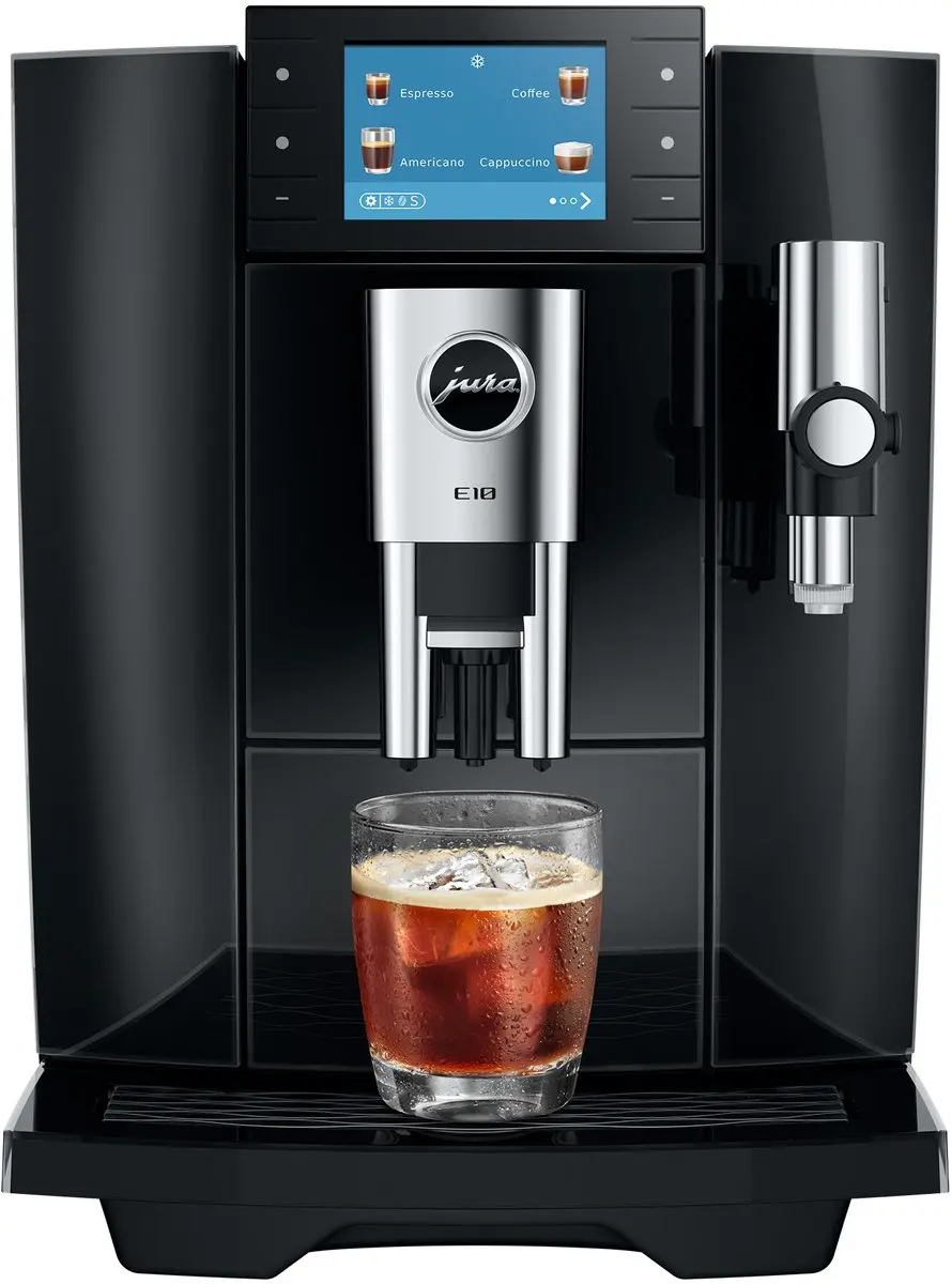Jura E10 Diamond Black Volautomatische Koffiemachine