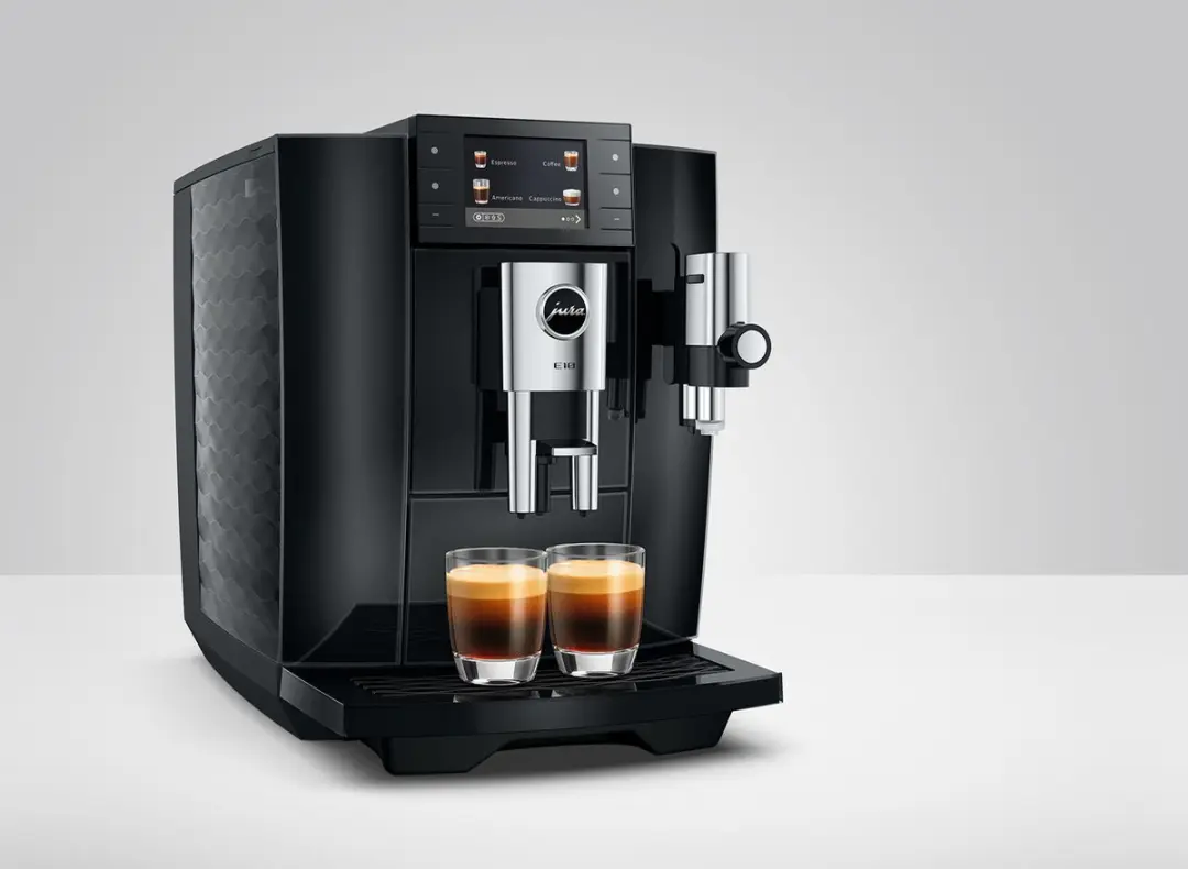 Jura E10 Diamond Black Volautomatische Koffiemachine - 36 Programma's - afbeelding 6 van 6