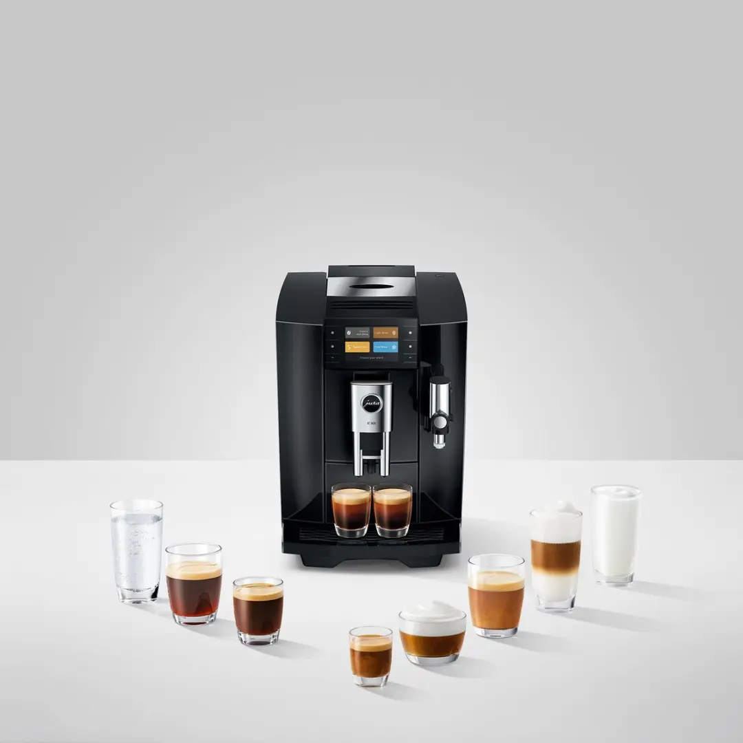 Jura E10 Diamond Black Volautomatische Koffiemachine - 36 Programma's - afbeelding 4 van 6