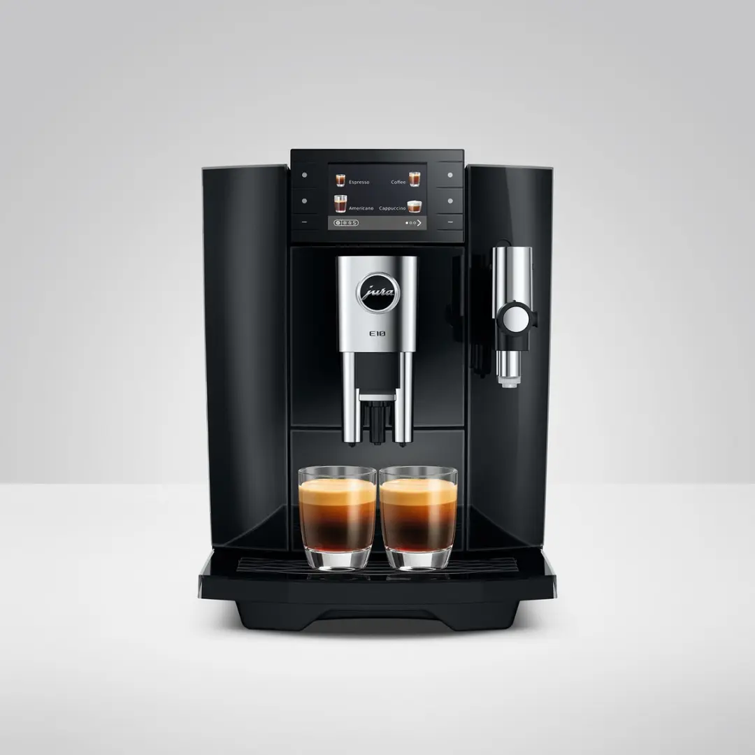 Jura E10 Diamond Black Volautomatische Koffiemachine - 36 Programma's - afbeelding 5 van 6