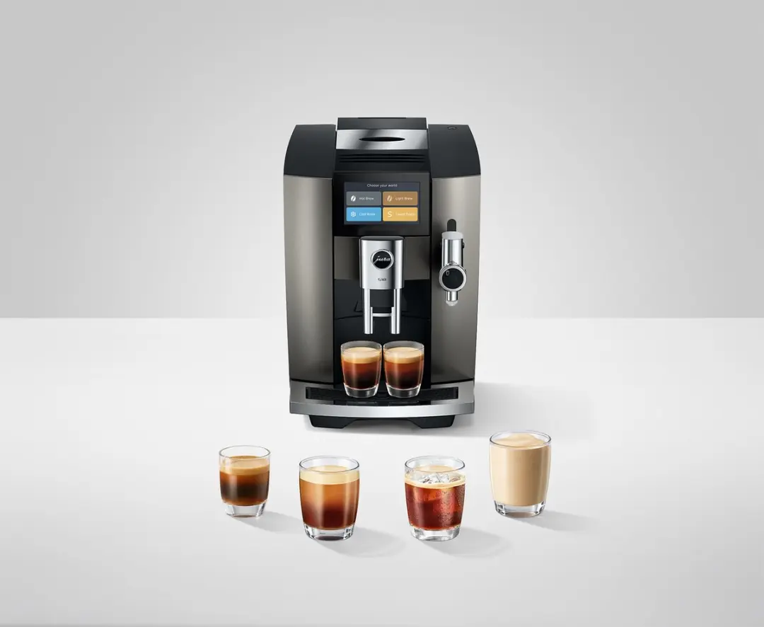 Jura S10 Dark Inox Volautomatische Espressomachine - 45 Programma's - afbeelding 6 van 6