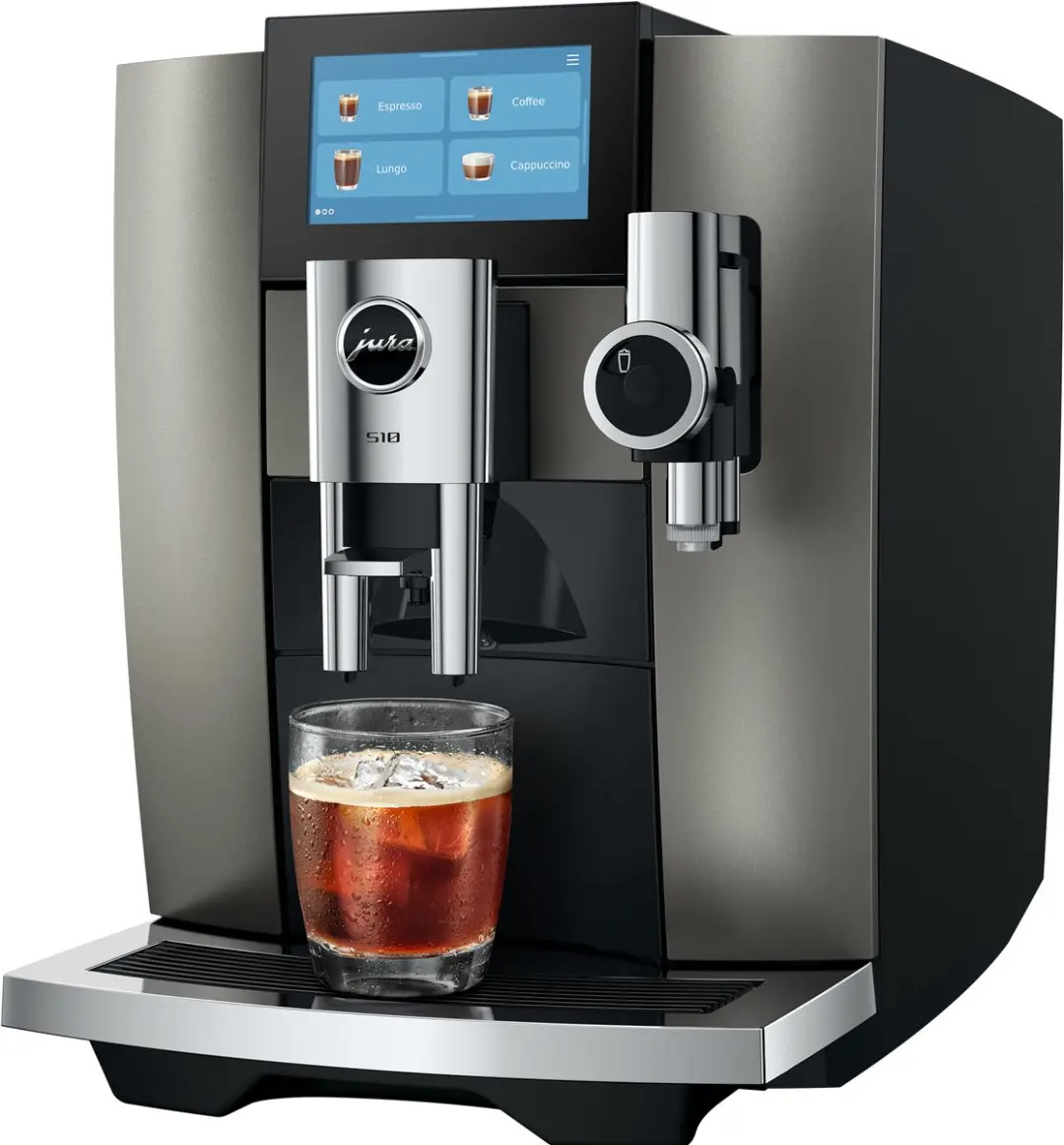 Jura S10 Dark Inox Volautomatische Espressomachine - 45 Programma's - afbeelding 2 van 6