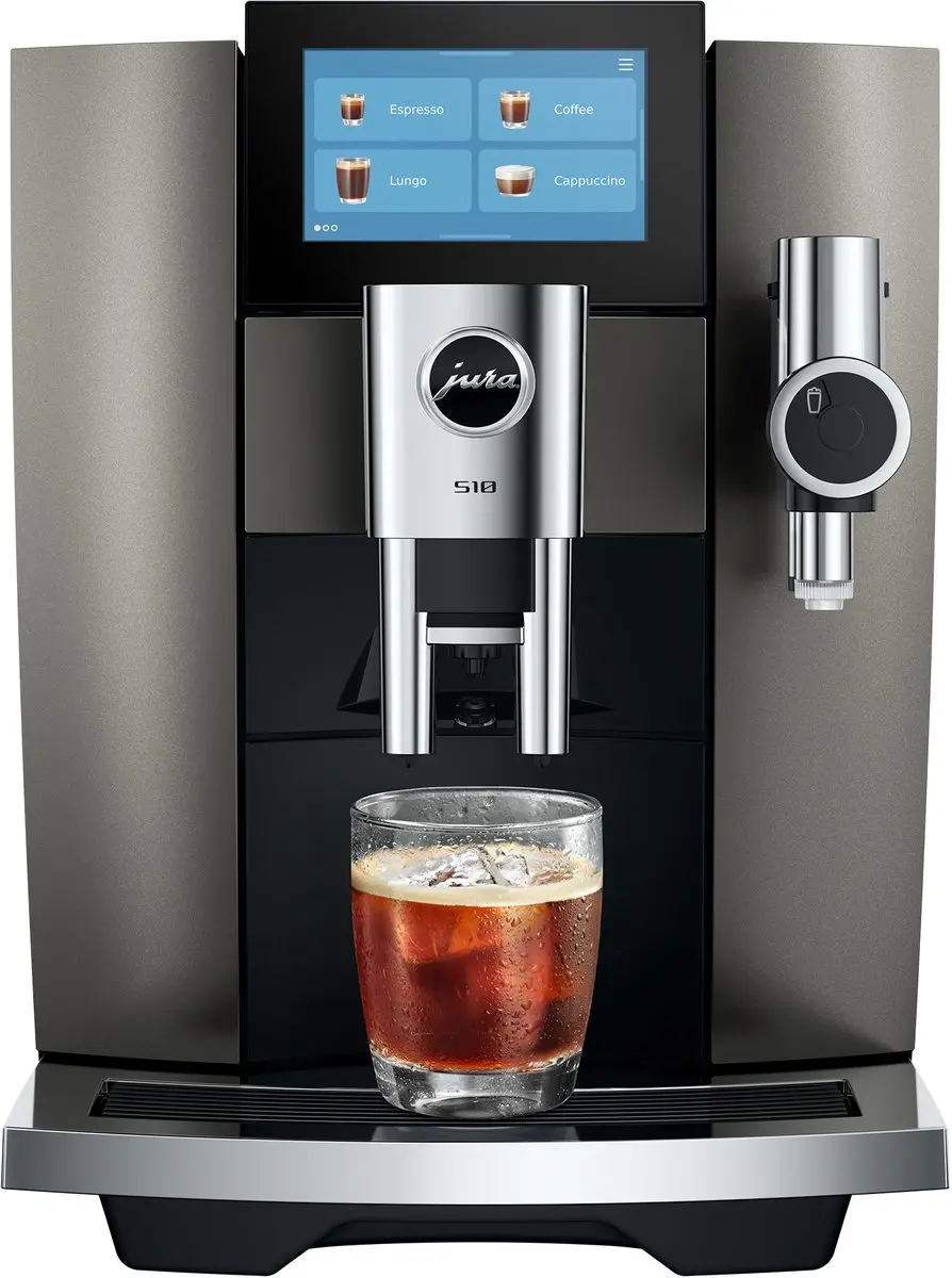 Jura S10 Dark Inox Volautomatische Espressomachine