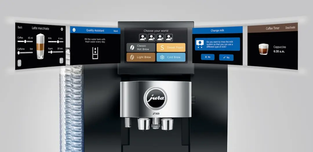 Jura Z10 Obsidian Black Volautomatische Koffiemachine - 51 Programma's - afbeelding 2 van 6