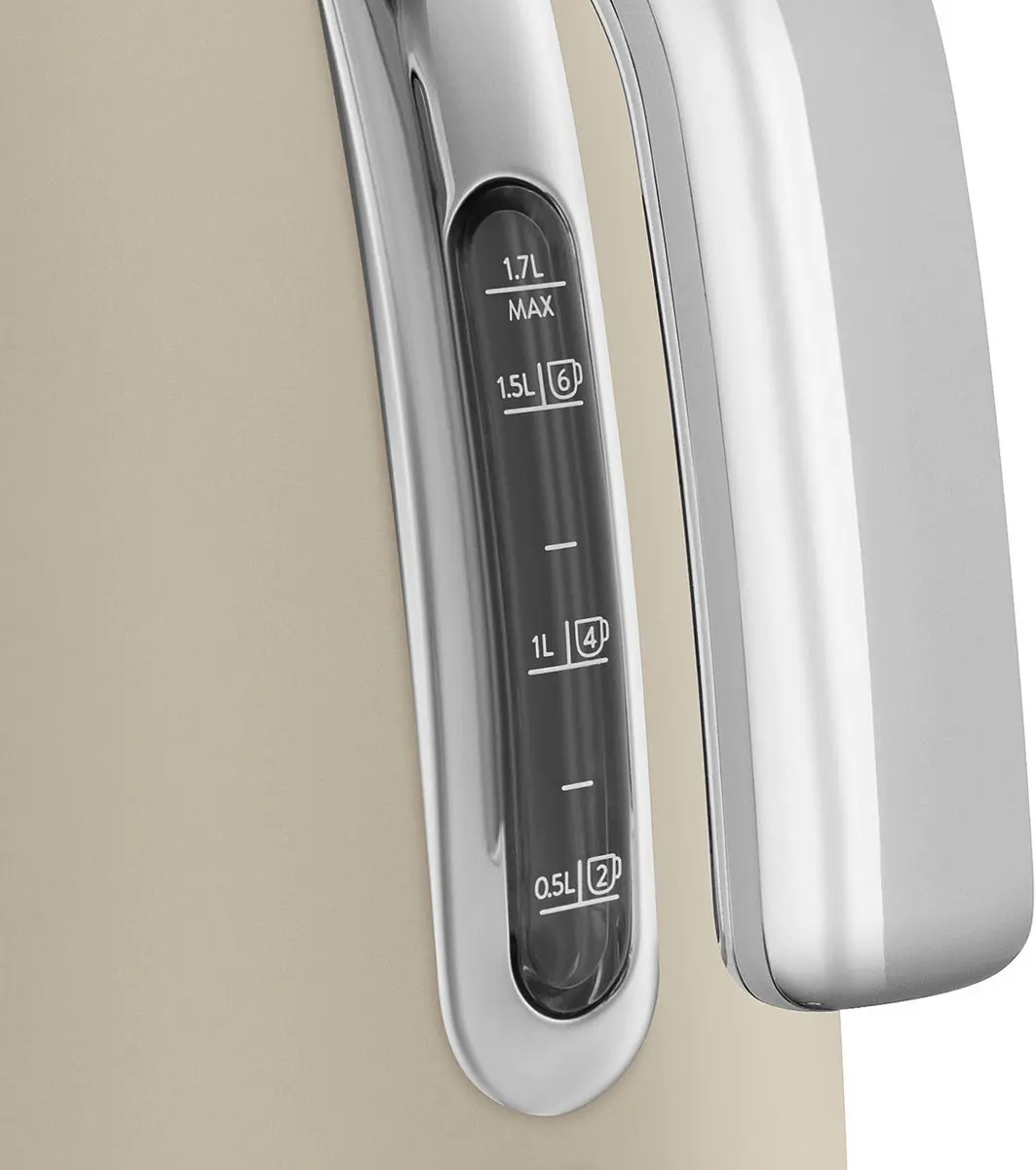 Smeg KLF03MLMEU Waterkoker 1,7L - 2400W - Mat Moonlight - afbeelding 4 van 6