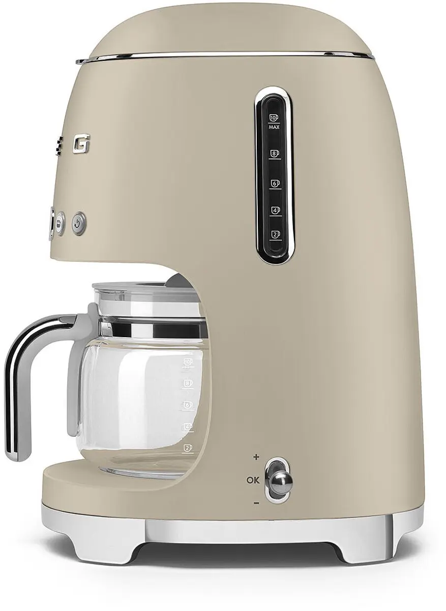 Smeg DCF02MLMEU Filterkoffiemachine 10 Koppen - Mat Moonlight - afbeelding 3 van 4