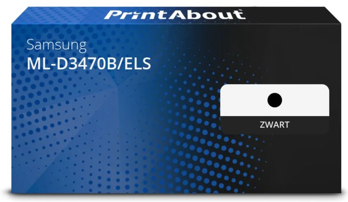 PrintAbout ML-D3470B/ELS-PA Tonercartridge Zwart - 11.000 pagina's