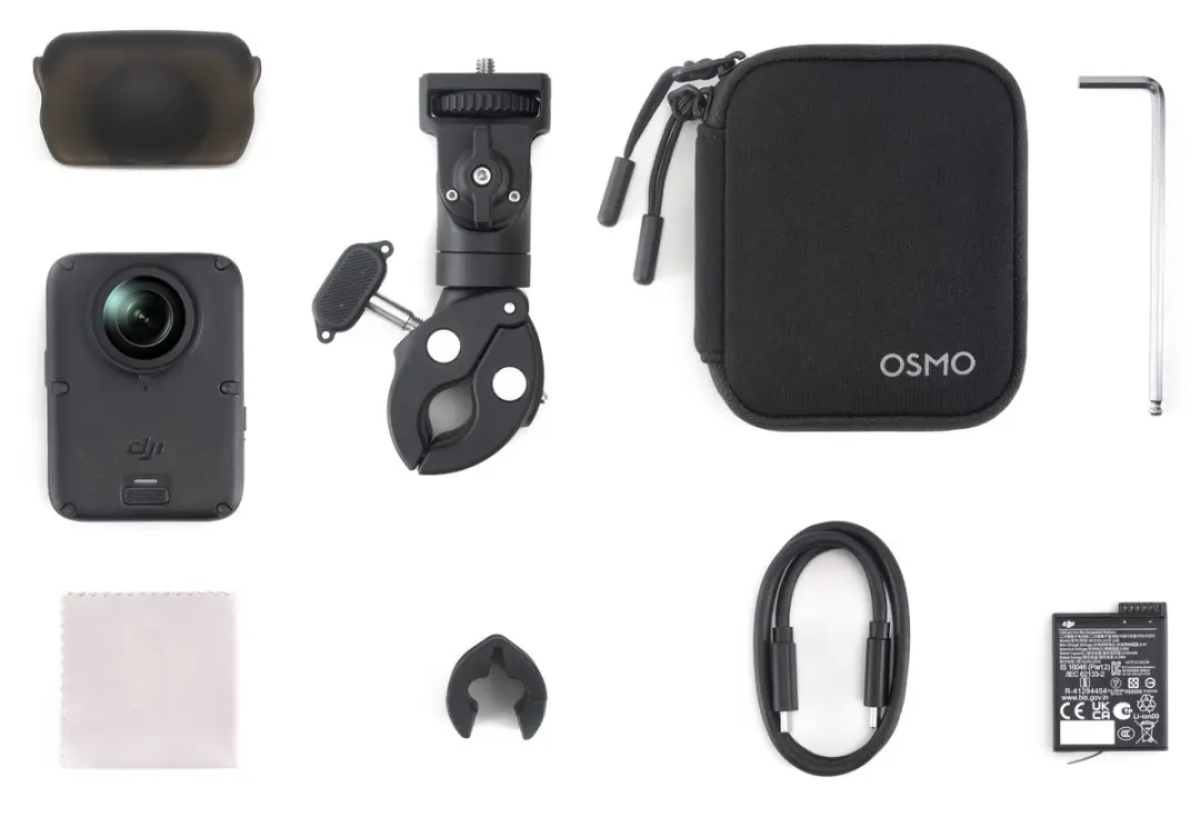 DJI Osmo 360 II Limitless Riding Combo - Zwart - afbeelding 3 van 6