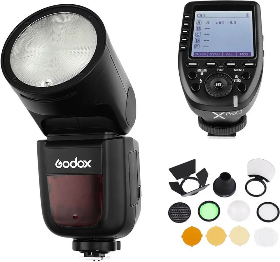 Godox Speedlite V1 D249641 Flitserset