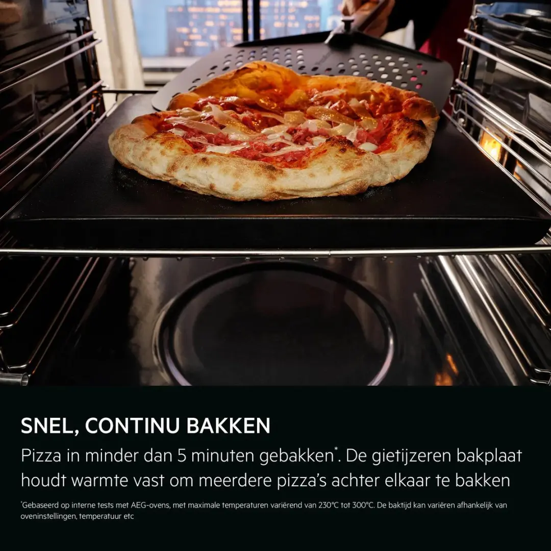 AEG PizzaExpert Kit A9OOPE01 - 2-delig - Zwart - afbeelding 2 van 6