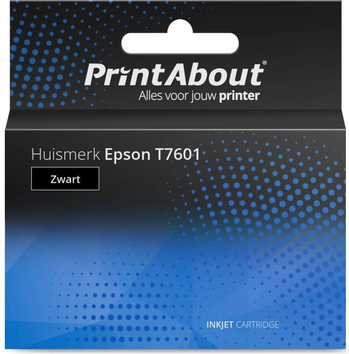PrintAbout Epson T7601-PA Inktcartridge Zwart