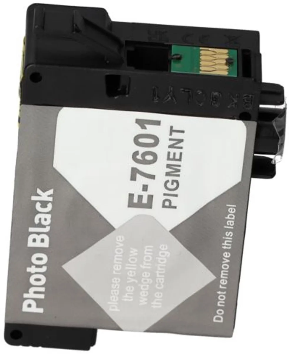 PrintAbout Epson T7601-PA Inktcartridge Zwart - 35ml