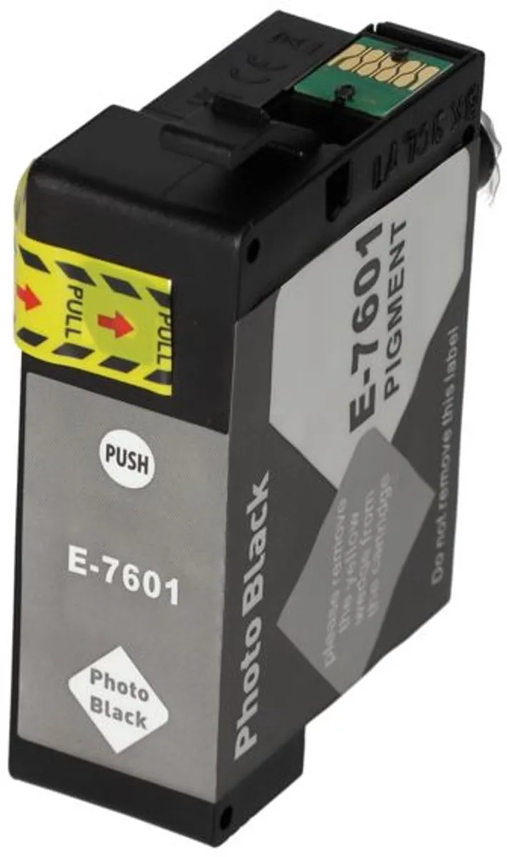 PrintAbout Epson T7601-PA Inktcartridge Zwart - 35ml