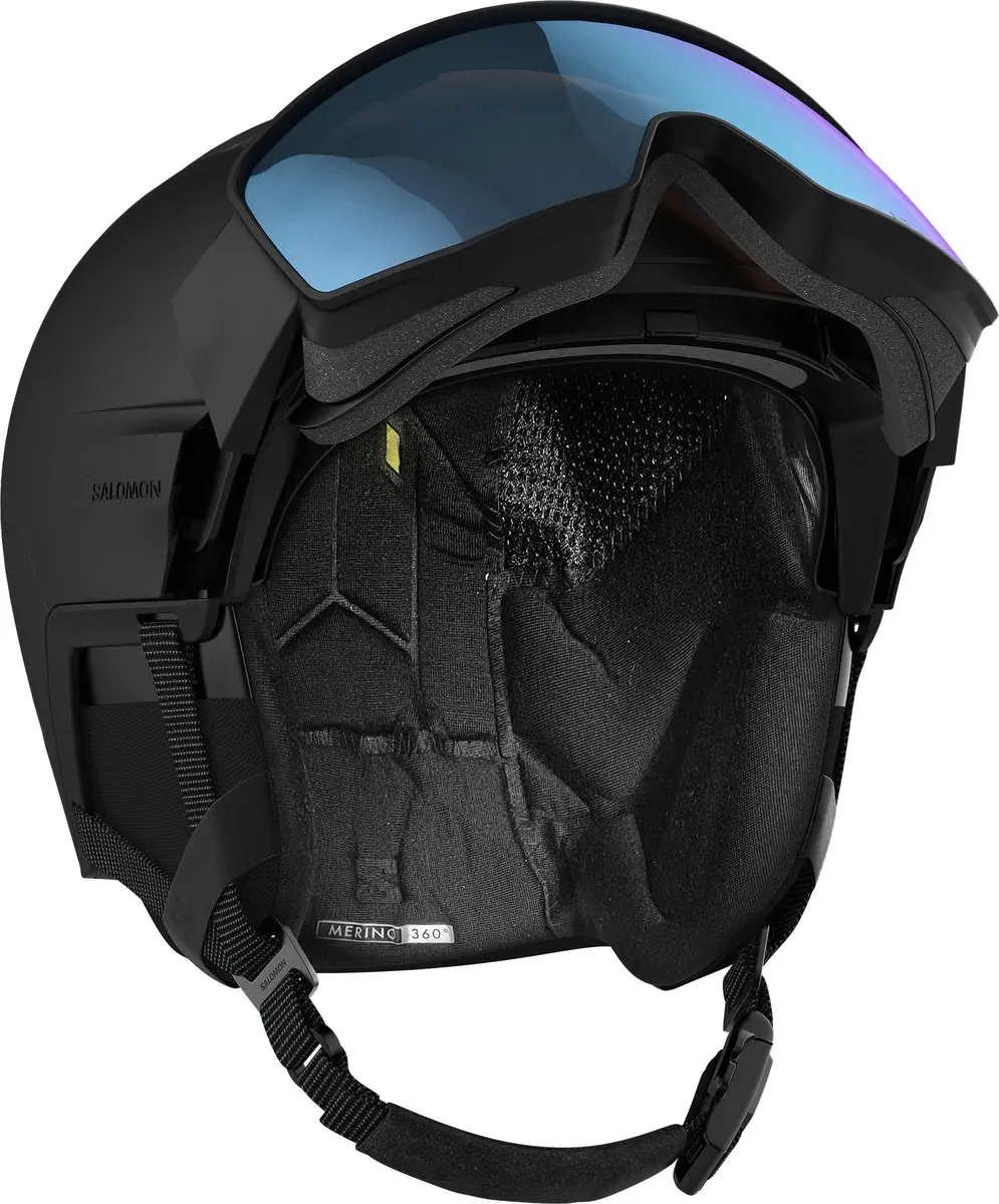 Salomon Driver Prime Sigphoto MIPS Skihelm M - Zwart