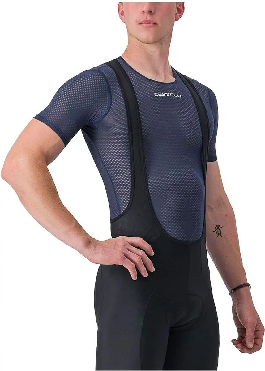 Castelli Pro Mesh 2.0 Basislaag Korte Mouwen - Blauw L - afbeelding 6 van 6