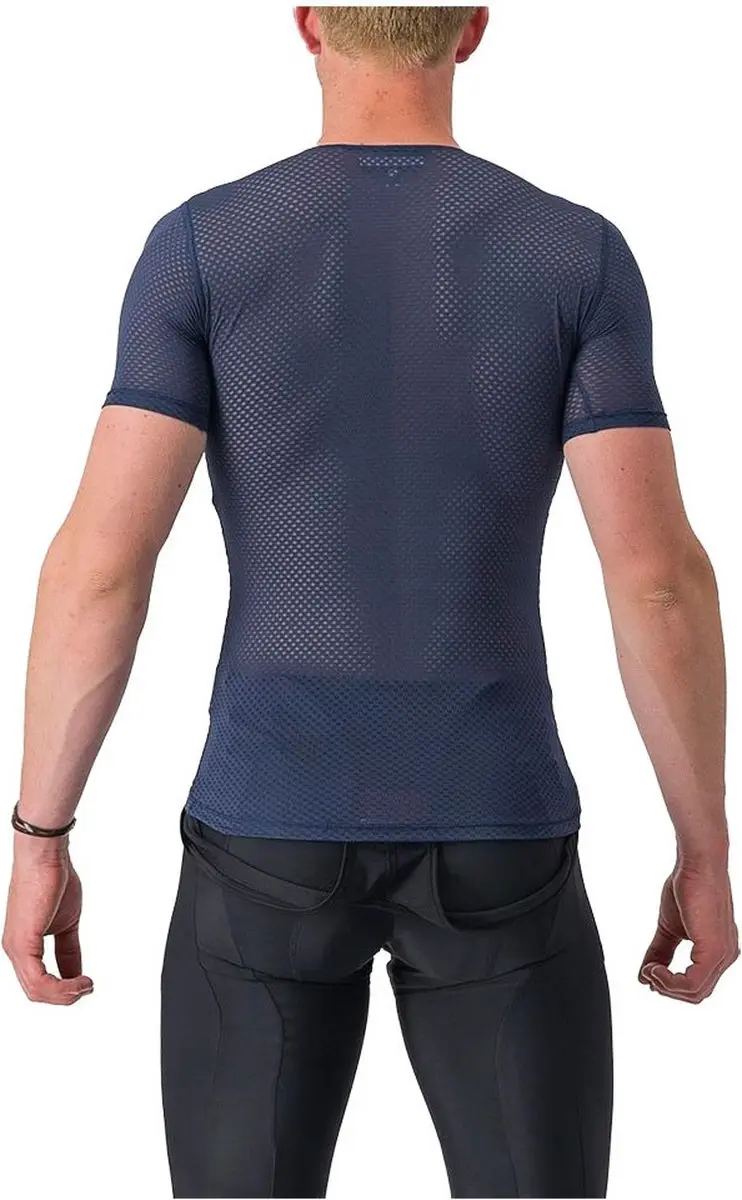 Castelli Pro Mesh 2.0 Basislaag Korte Mouwen - Blauw L - afbeelding 2 van 6
