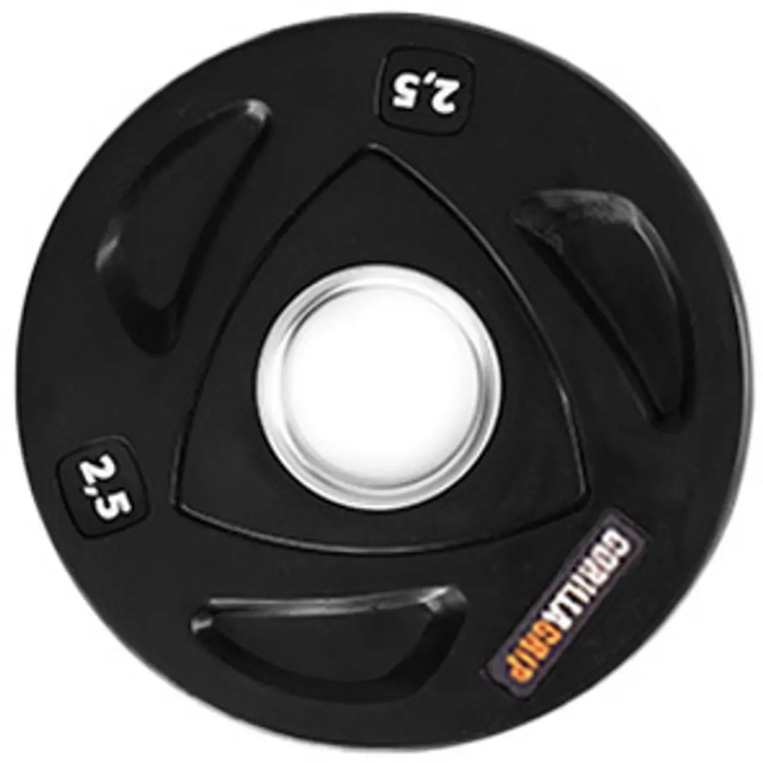 Halterschijf Rubbercoated 2,5KG