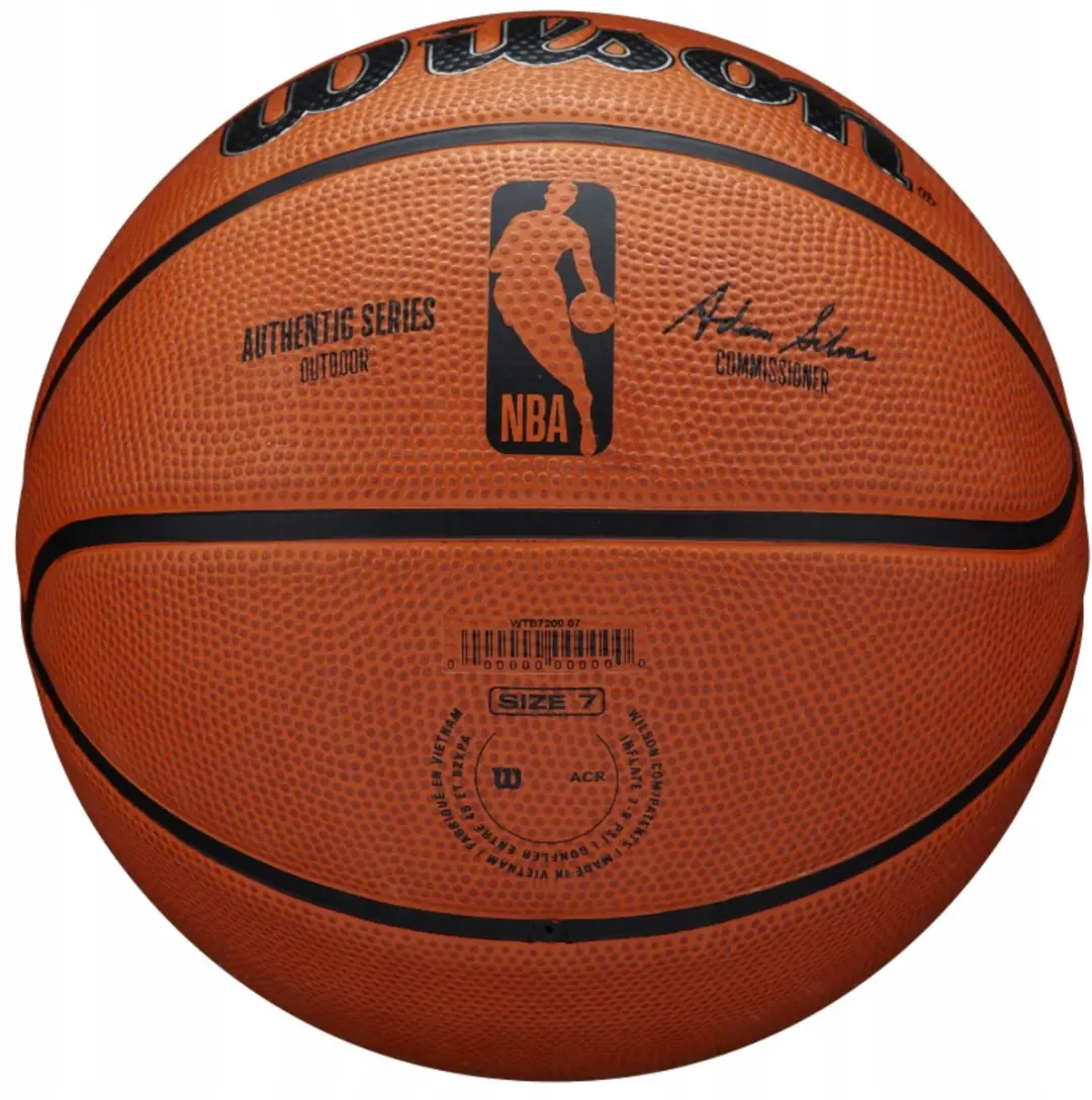 Wilson NBA Authentic Outdoor Basketbal Maat 5
