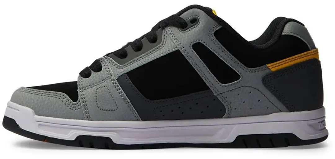 DC Shoes Stag Schoenen - Grijs/Geel - EU 43 - afbeelding 4 van 6