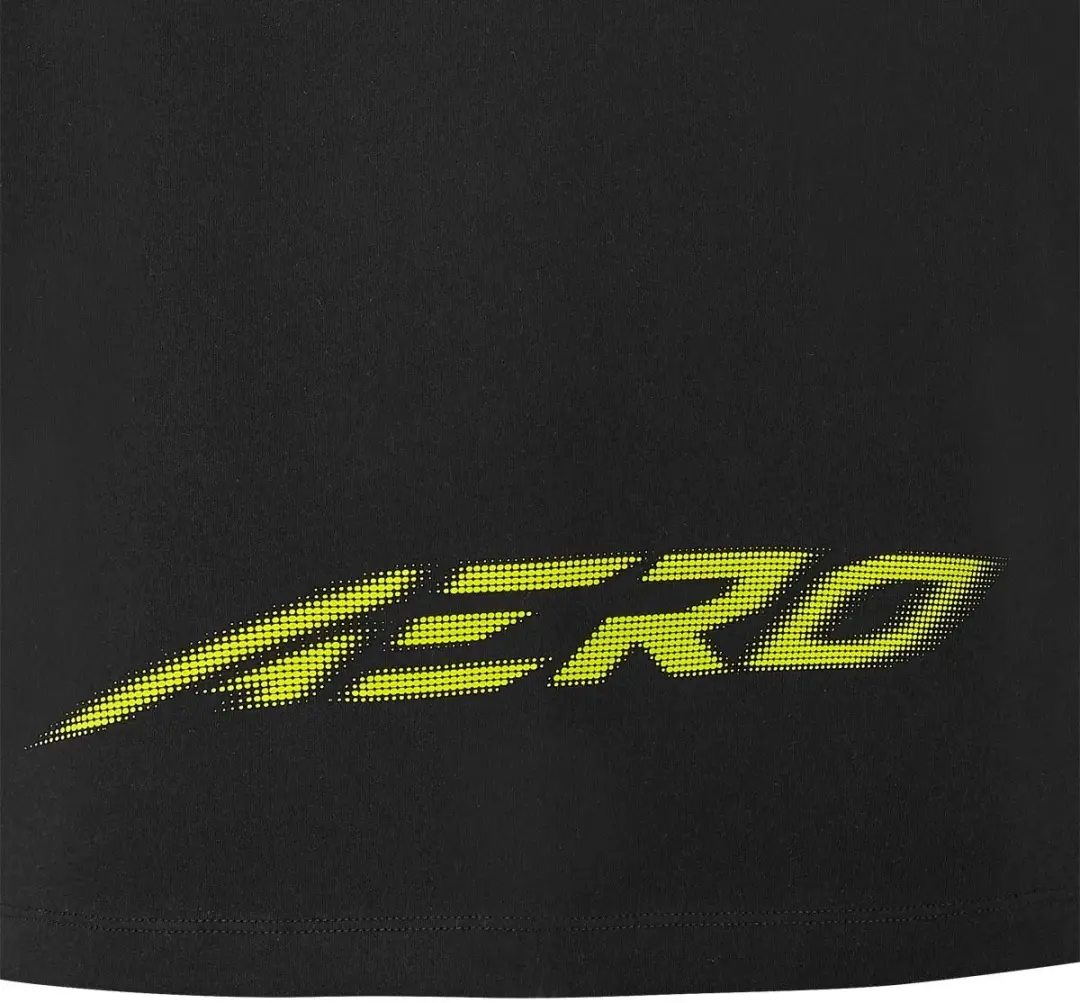 Babolat Aero Cotton Tee Heren L - Geel/Zwart/Zilver - afbeelding 3 van 4