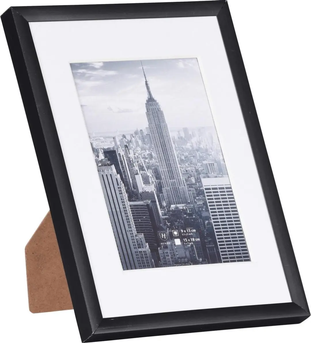 Henzo Manhattan Fotolijst 13x18cm - Zwart - afbeelding 2 van 6