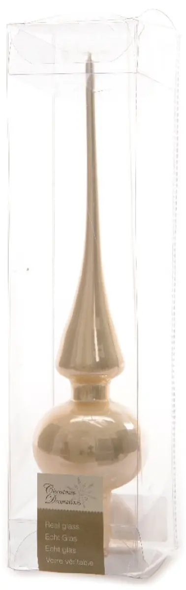 Decoris Kerstboompiek Glas
