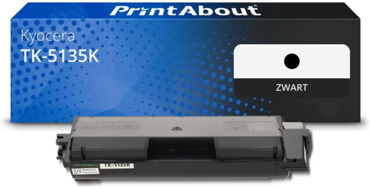 PrintAbout Toner TK-5135K Zwart