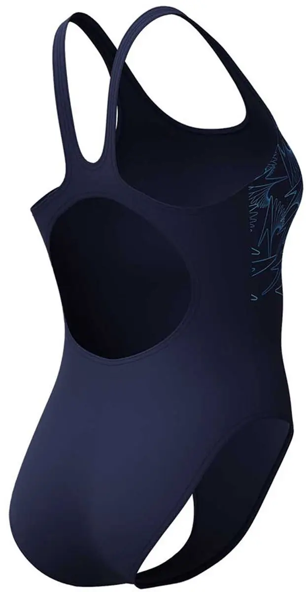 Speedo END+ Hyper Boom Placement Muscleback Badpak - Donkerblauw