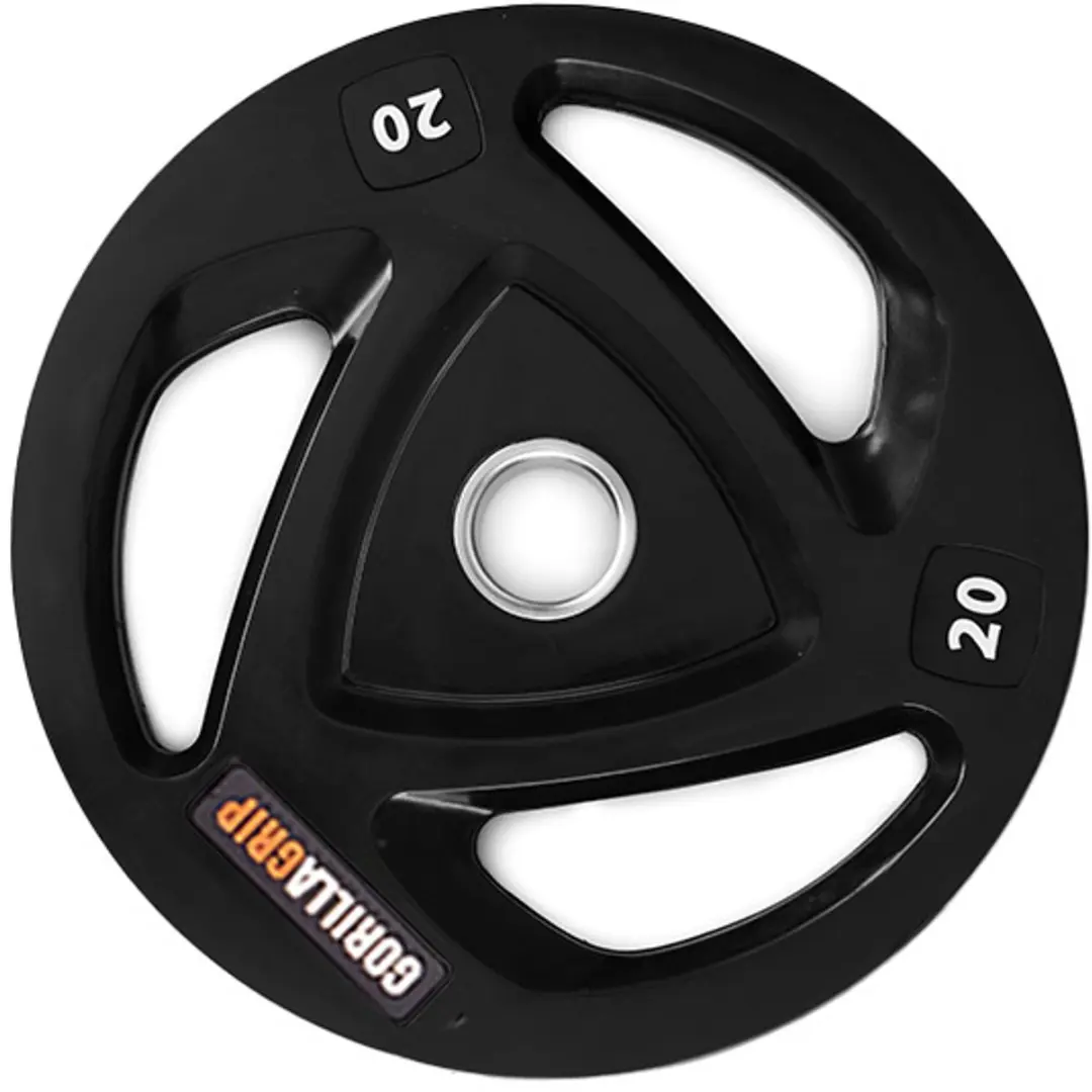 Halterschijf Rubbercoated 20KG