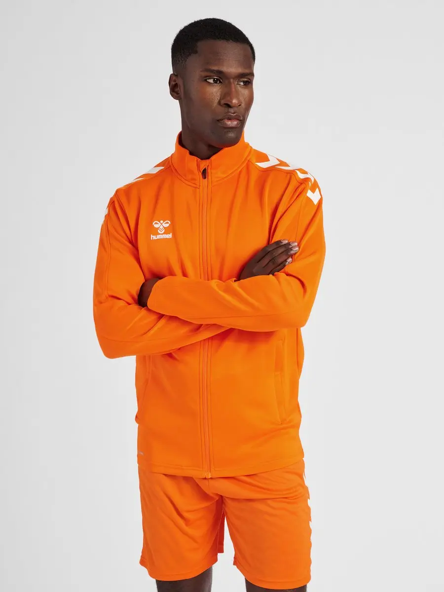 Hummel Hmlcore XK Half Zip Sweat - Orange Tiger - afbeelding 5 van 6