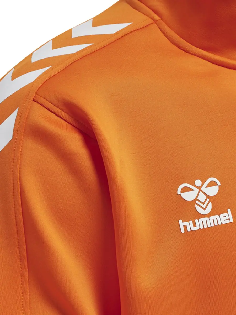 Hummel Hmlcore XK Half Zip Sweat - Orange Tiger - afbeelding 4 van 6