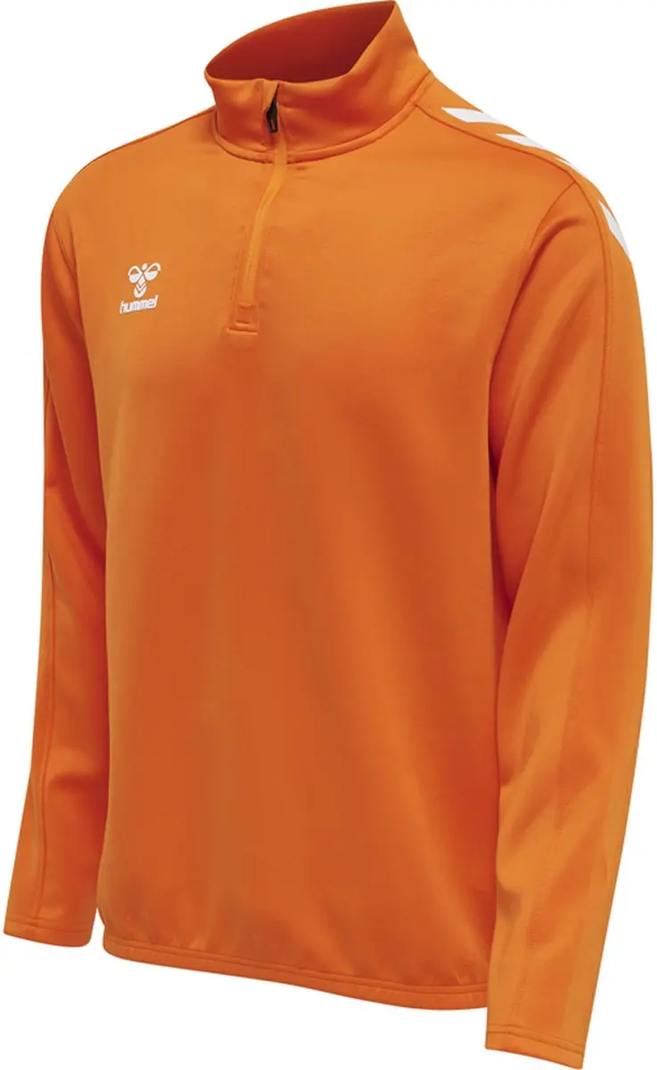 Hummel Hmlcore XK Half Zip Sweat - Orange Tiger - afbeelding 2 van 6